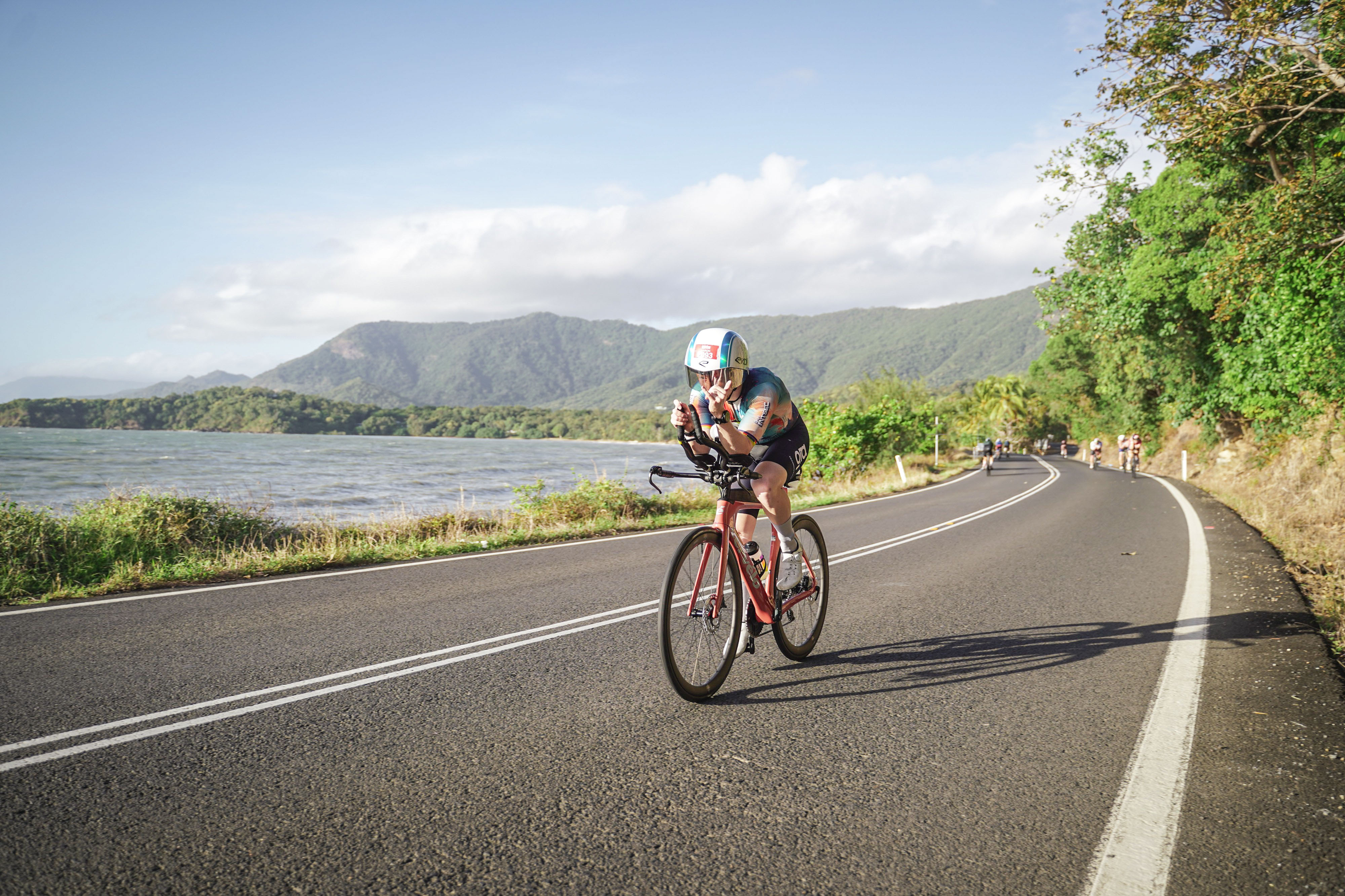 Aaron Imbach racing IRONMAN 70.3 Cairns 2026